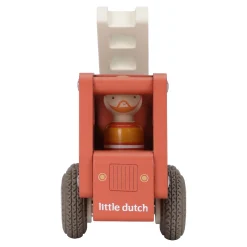 Little Dutch Wooden fire truck – Red – Essentials Online