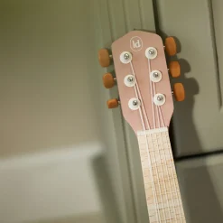 Little Dutch Wooden guitar - Pink - Safari Friends New