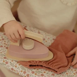 Little Dutch Wooden ironing board with iron Clearance