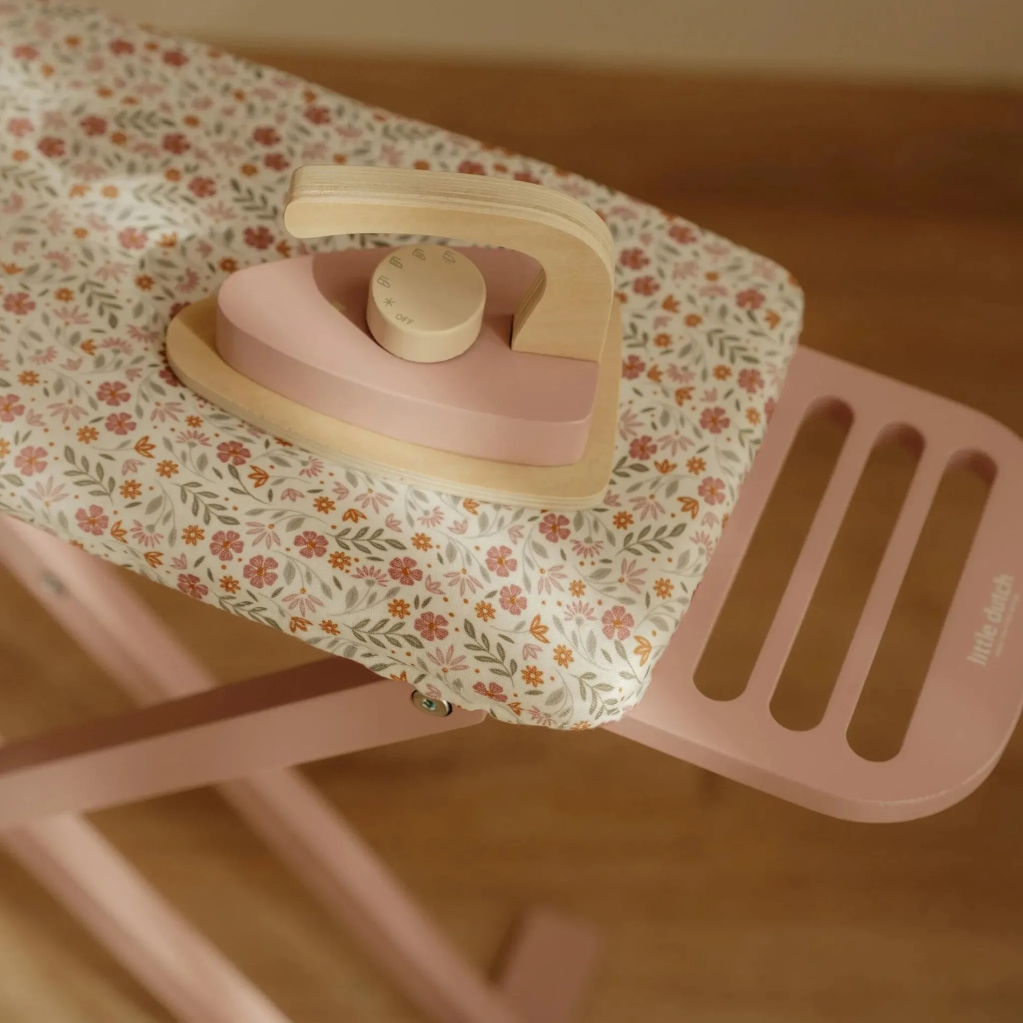 Little Dutch Wooden ironing board with iron Clearance