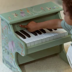 Little Dutch Wooden piano - Green - Safari Friends Best