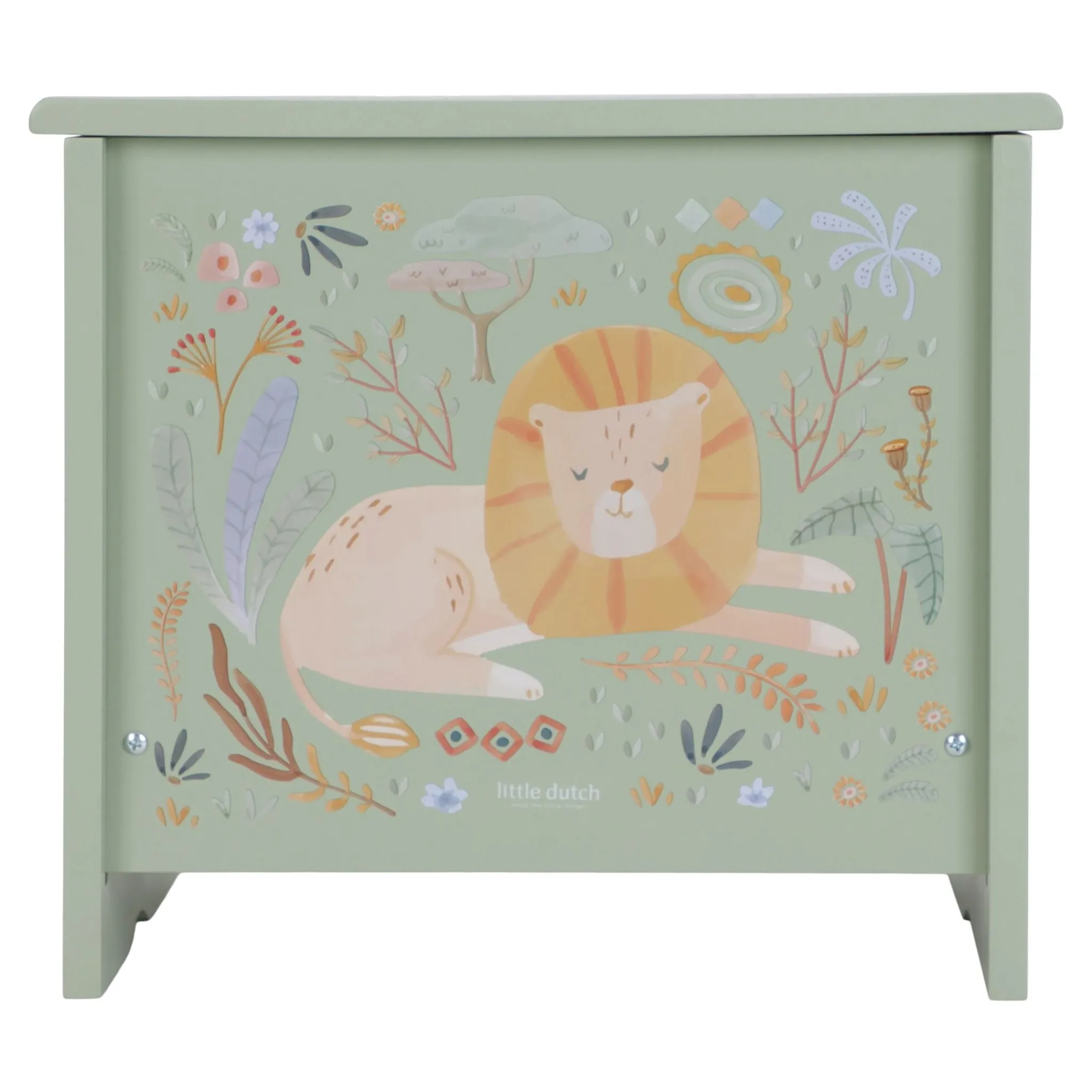 Little Dutch Wooden piano - Green - Safari Friends Best