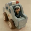 Little Dutch Wooden police car – Blue – Essentials Outlet