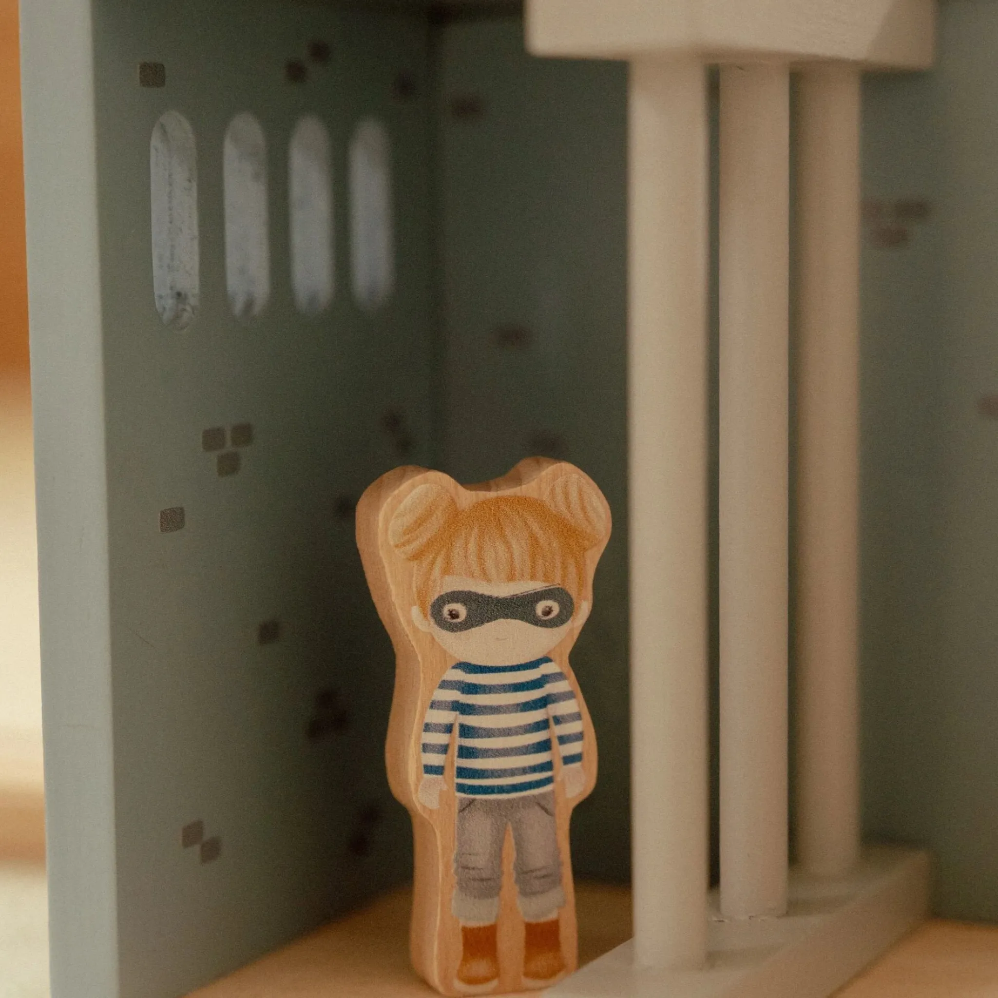 Little Dutch Wooden police station – Blue – Essentials Hot