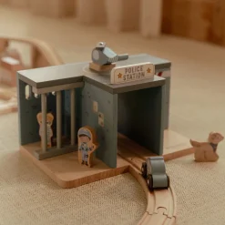 Little Dutch Wooden police station – Blue – Essentials Hot