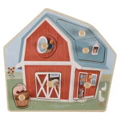 Little Dutch Wooden puzzle Little Farm Best