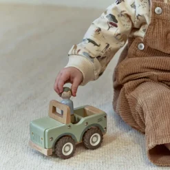 Little Dutch Wooden safari car - Green Discount