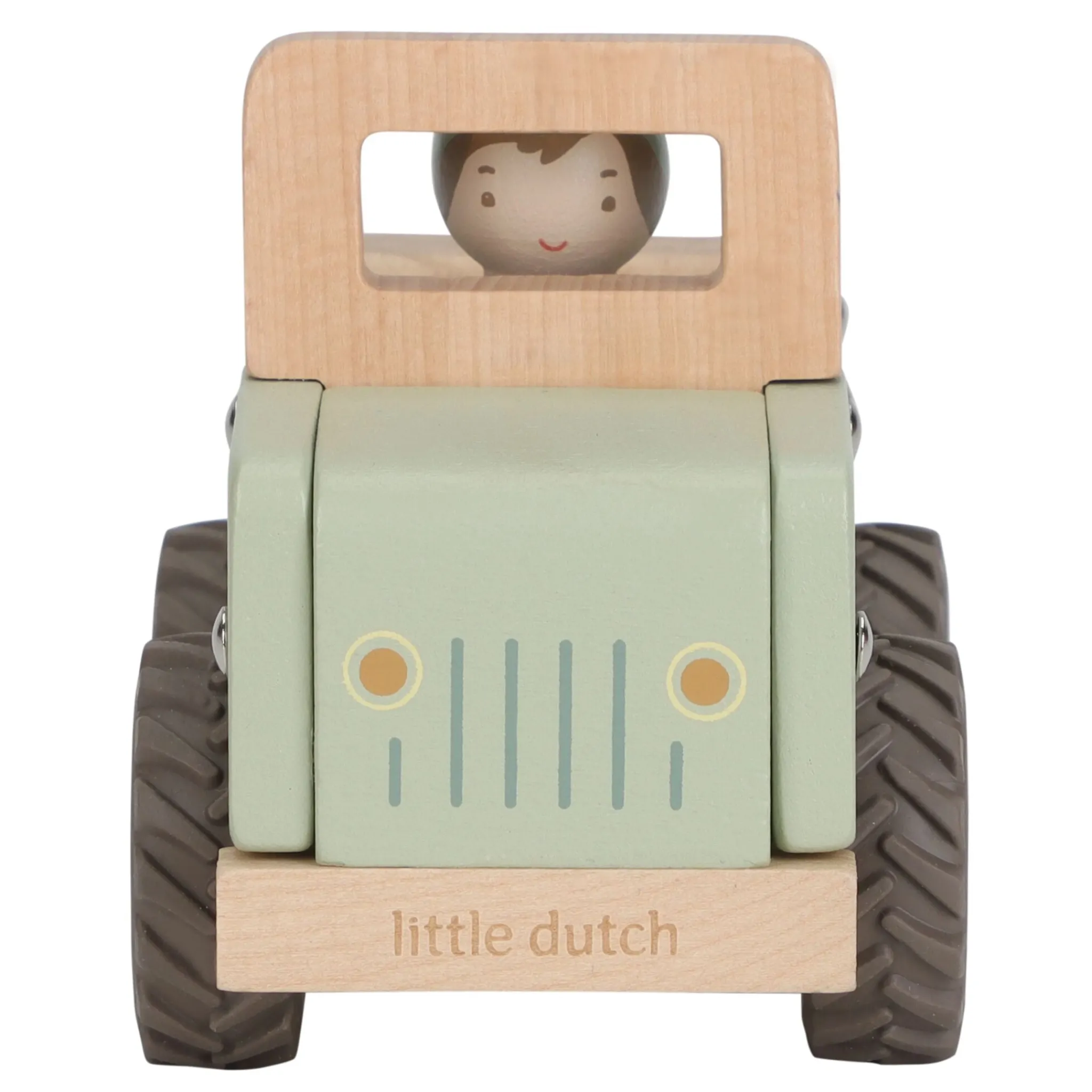 Little Dutch Wooden safari car - Green Discount