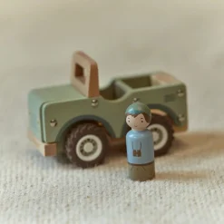 Little Dutch Wooden safari car - Green Discount