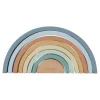 Little Dutch Wooden Stacking Rainbow - Blue - Forest Friends Online