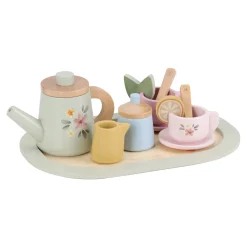 Little Dutch Wooden tea set - Multicolored - Essentials Discount