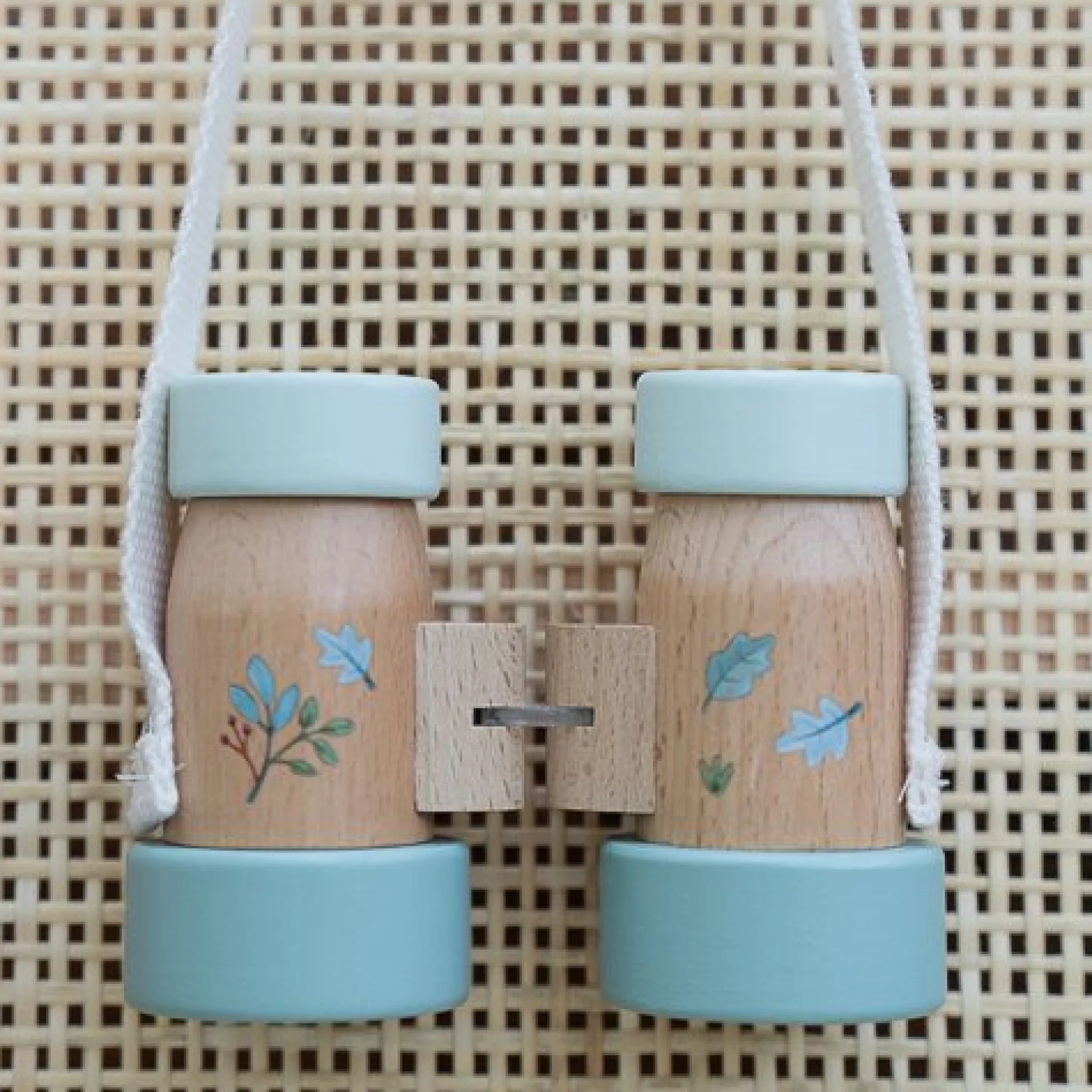 Little Dutch Wooden Telescope - Blue - Forest Friends Sale