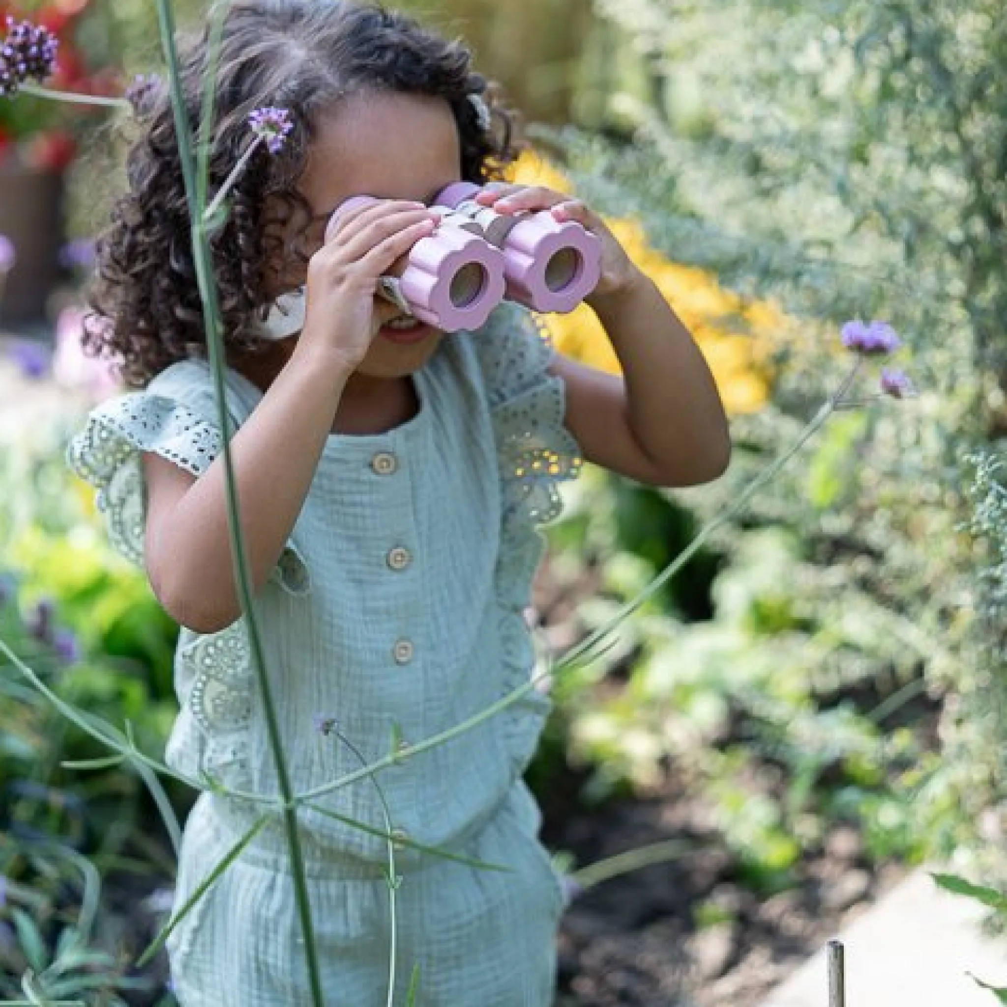 Little Dutch Wooden Telescope - Pink - Fairy Garden Sale
