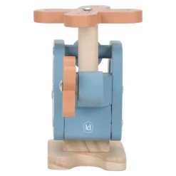 Little Dutch Wooden toy helicopter - Blue Best