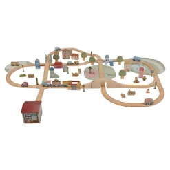 Little Dutch Wooden train track – XL – Essentials New