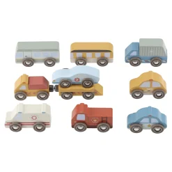 Little Dutch Wooden vehicle set – Multicolored – Essentials Outlet