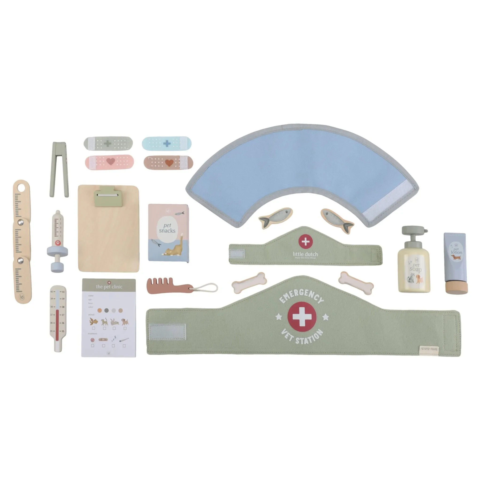 Little Dutch Wooden veterinary practice – Green – Essentials Discount